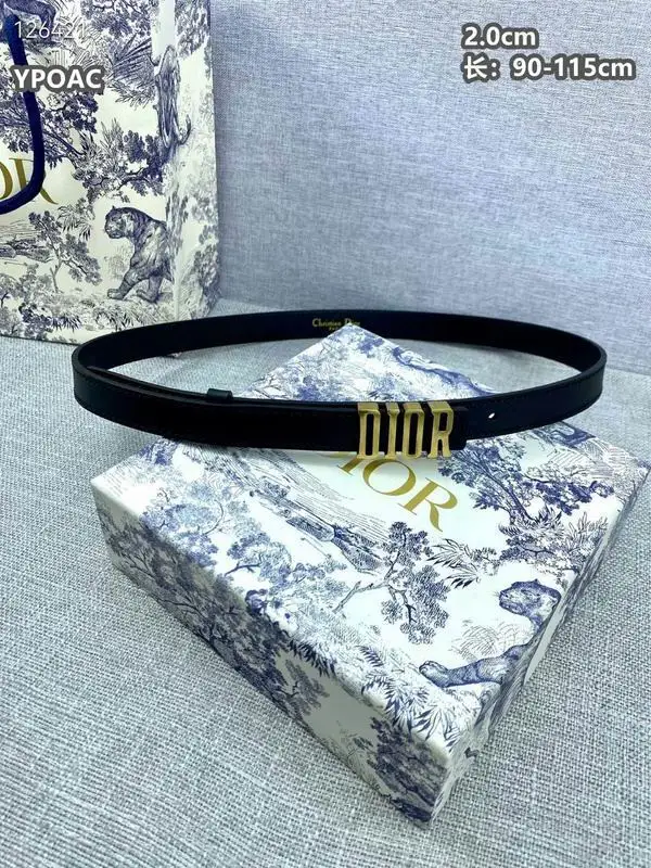 Dior belt 20mmX90-115cm 8L02